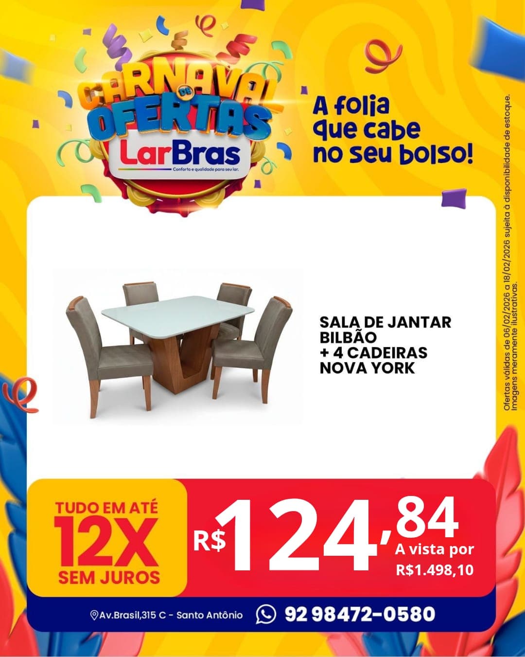 Oferta LarBras - Promoção especial