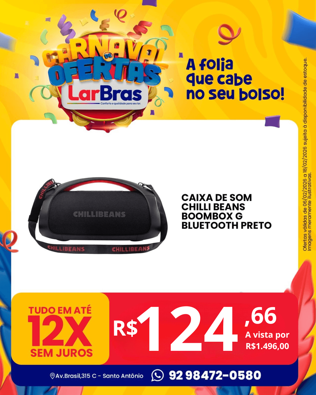 Oferta LarBras - Promoção especial