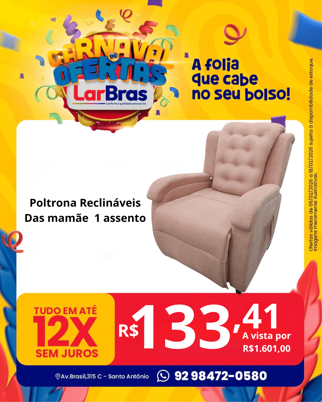 Oferta LarBras - Promoção especial